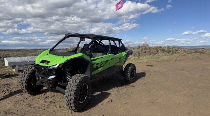Rent the New Kawasaki Teryx4 H2 supercharged in Florence, Arizona